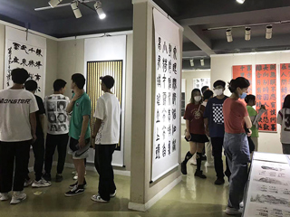 美术学院举办2022届书法学专业毕业作品展